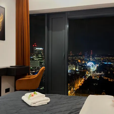 Apartment Urban Global Skyline, 21st Floor No 19, Free Garage, Self Check-in